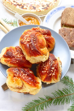Cinnamon rollsの写真素材