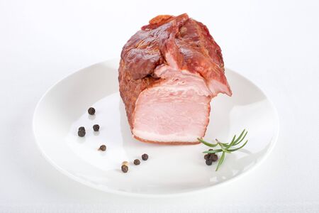 Smoked baconの写真素材