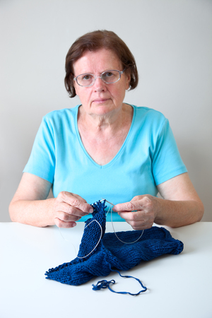 Knittingの写真素材