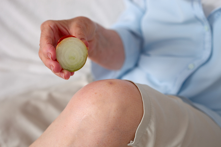 Onion natural remediesの写真素材