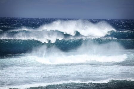Big wave crashing の写真素材