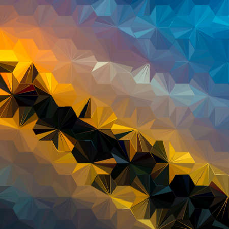 Triangle Pattern Backgroundの写真素材