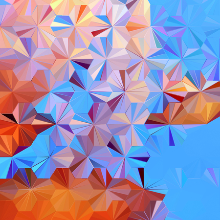 Triangle Pattern Backgroundの写真素材