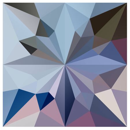 Triangle Pattern Backgroundの写真素材