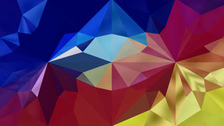 Triangle Pattern Backgroundの写真素材