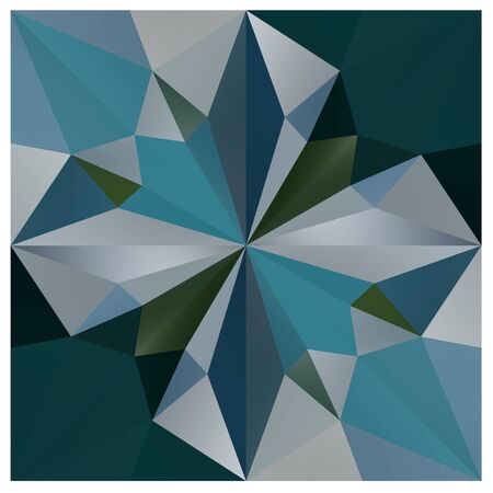 Triangle Pattern Backgroundの写真素材