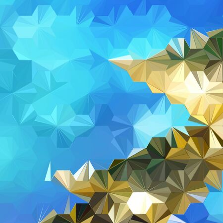 Triangle Pattern Backgroundの写真素材