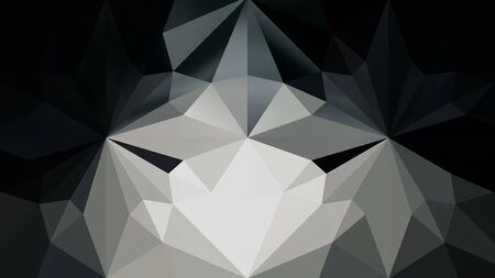 Triangle Pattern Backgroundの写真素材