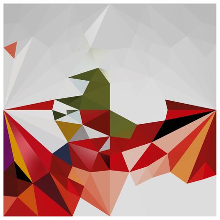 Triangle Pattern Backgroundの写真素材