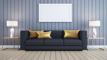 Modern Interior 3d Renderingの写真素材