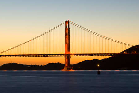 Golden Gate Bridge Sunset at Crissy Field