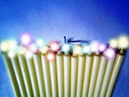 Candles lightの写真素材