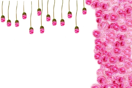 Flower backgrounds, rose for chandelier, creativeの写真素材