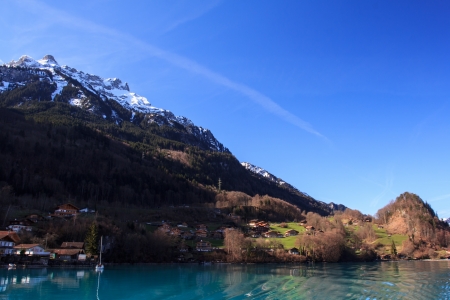 Luzern lake in the morning.の写真素材