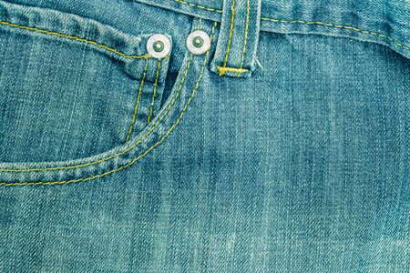 Jean with pocket design for texture and background.