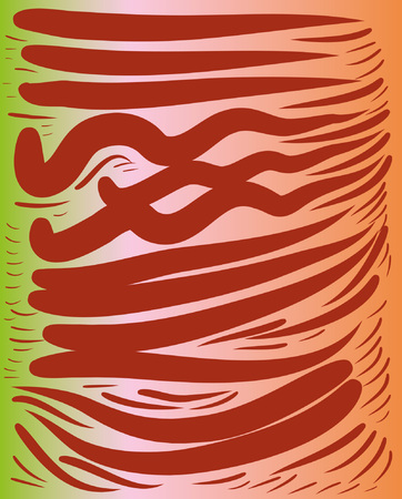 Different colors on colorful backgrounds illustration.のイラスト素材