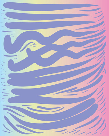 Different colors on colorful backgrounds illustration.のイラスト素材