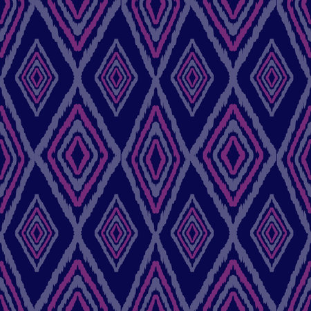 Ethnic boho seamless pattern. Ikat. Print. Repeating background. Cloth design, wallpaper.の写真素材