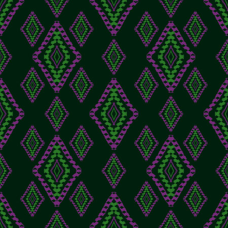 Ethnic boho seamless pattern. Tribal pattern. Folk motif. Textile rapport.