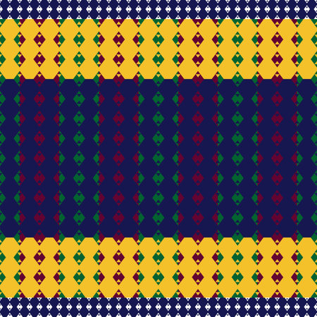 Seamless argyle pattern. Textile rapport.