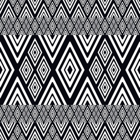 Ethnic boho seamless pattern. Tribal pattern. Folk motif. Textile rapport.