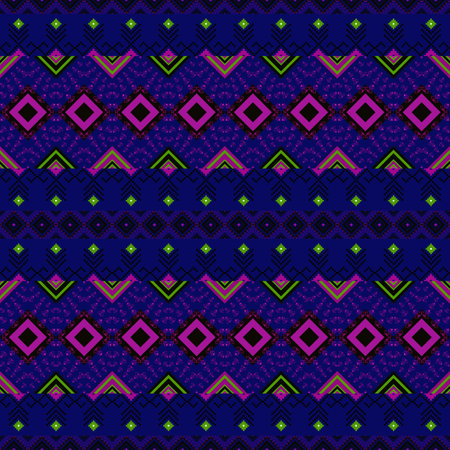Ethnic boho seamless pattern. Traditional ornament. Tribal pattern. Folk motif. Textile rapport.