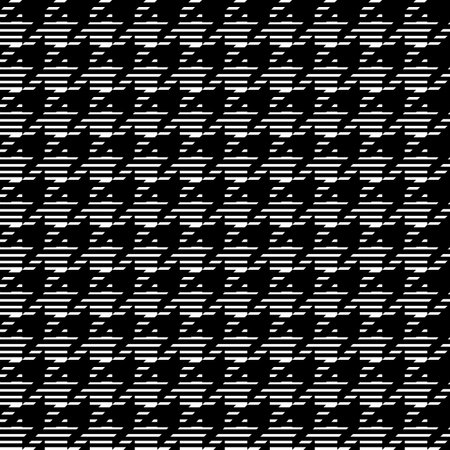 Seamless pattern with black and white stripes.