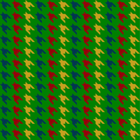 Seamless background with a variety of multicolored squares.