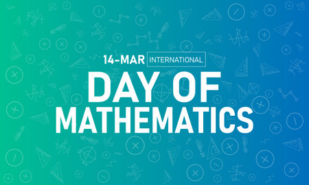 International Day of Mathematics, March 14 Vector, Pi Symbol Formula Graph, Blue Ribbon Awareness...