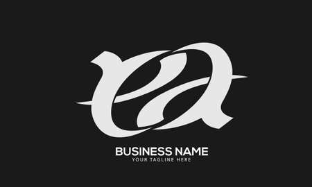 Alphabet EG or GE abstract monogram vector logo templateのイラスト素材