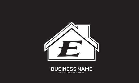 Alphabet EA or AE ceilling fan design circle monogram vector logo templateのイラスト素材