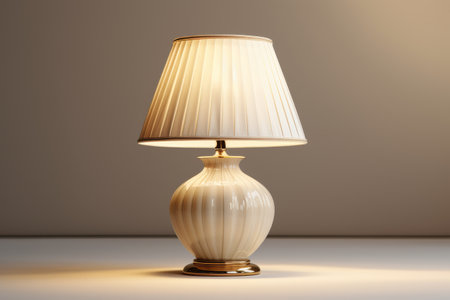 White Lamp on Tableの素材