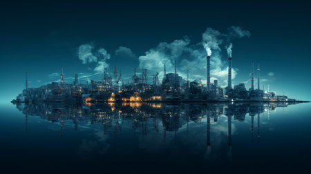 Smoke-Filled Cityscapeの素材