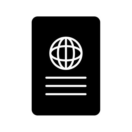 Unique Global Report Vector Iconのイラスト素材