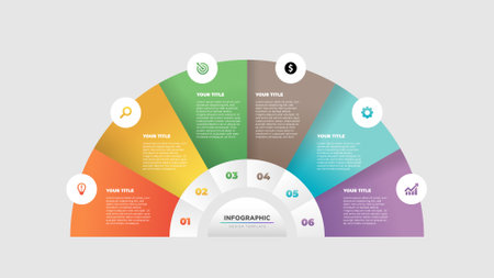 Infographic Design Elements for Your Business Vector Illustration. EPS10のイラスト素材