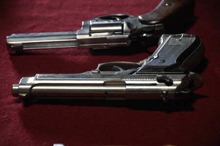 Close up of Revolver