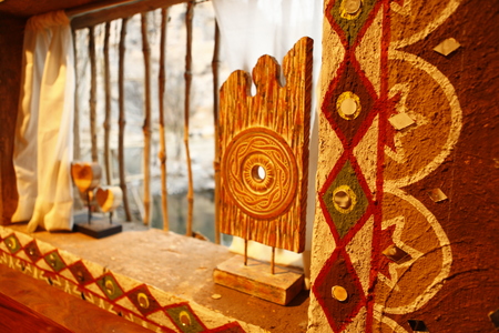 Rural village houseの写真素材