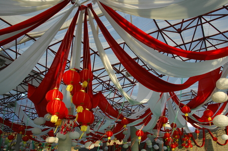 Rubber Balloons Filled With Gasの写真素材