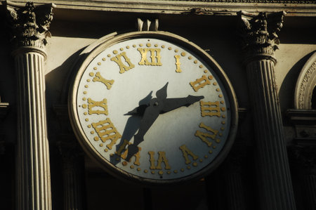 Canary Wharf clock