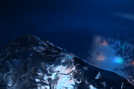 Raw Uncut Diamond closeupの写真素材