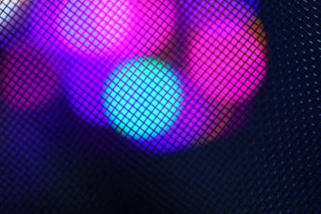 Abstract Metal Mesh macro shot