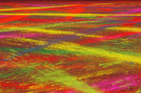 abstract background with colorful spots of paint on the surface of the canvasの写真素材