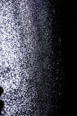 Drops of water on a black background. Drops of water on a black background.の写真素材