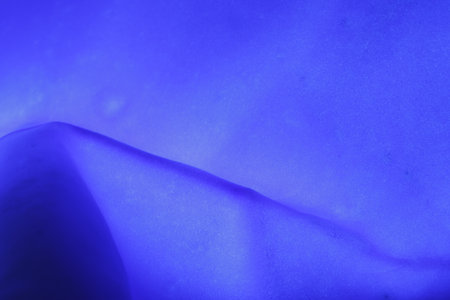 Abstract Blue Leather Texture Macro