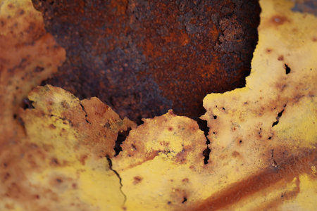 Rusty metal texture. Rusty metal background. Grunge rusty metal background.の写真素材
