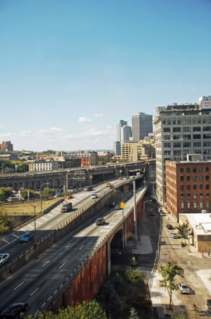 University of New York in Brooklyn, New Yorkの写真素材