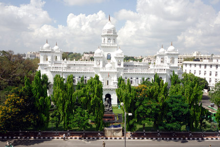View of Kolkata Palace in West Bengal, Indiaのeditorial素材