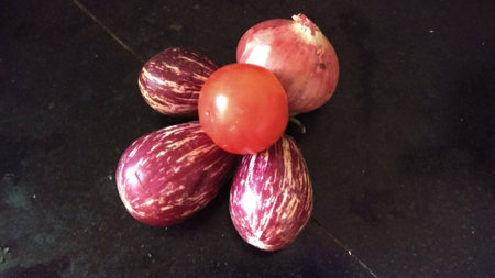 A Couple of  Vegetableのeditorial素材