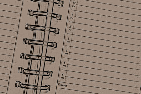 Note Book Diaryの写真素材