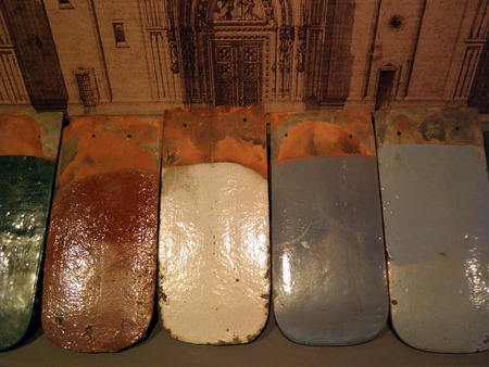 Tile from Zagreb Cathedralのeditorial素材